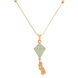 ALEX AND ANI Gold Kite Necklace (Adjustable)